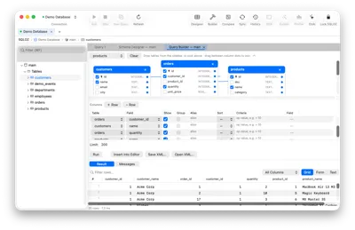 Visual Query Builder
